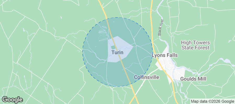 Turin Airbnb map